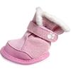 FouFou Dog Duggz Boots Size 0 (80513) - Pink