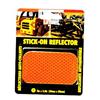 2 Pack 2" x 3.5" Amber Lens Reflectors