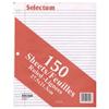 SELECTUM 150 Sheets Ruled Paper Refills