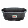 TUFF TUBS 180 Gal Plastic Oval Stock Tank, with Plug