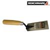 BENCHMARK 2" x 5" Steel Margin Trowel, with Wood Handle