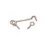 2 Pack 1-1/2" Zinc Gate Hooks and Eyes