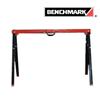 BENCHMARK Adjustable Folding Sawhorse