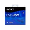 SONY 5 Pack DVD+RW Case Disks