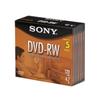 SONY 5 Pack DVD-RW Case Disks
