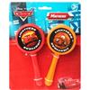 DISNEY 2 Pack Assorted Plastic Maracas