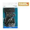 BUILDER'S HARDWARE 4 Piece Zinc Gate Hardware Kit