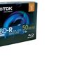 TDK Blu-ray BD-R 50GB 6X White Inkjet in Jewel Case 5 PK (BRV50HCPWC5A)