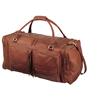 Bugatti Vaquetta Leather Duffle Bag (850) - Cognac