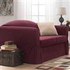 Maytex Mills Stretch Twill 2-pc. Loveseat Slipcover