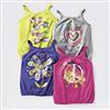 Nevada(TM/MC) Little Girls Graphic Tank with Elastic Waistband