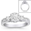 Three-stone Round Diamond Ring (0.73 ctw)