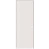 Masonite Primed Hardboard Smooth Prehung Interior Door With Rabbeted Jamb 24 Inch x 80 Inch Lef...