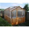 Outdoor Living Today Cedar Greenhouse - 8 Feet x 12 Feet