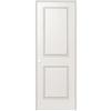 Masonite Primed 2-Panel Smooth Prehung Interior Door With Rabbeted Jamb 30 Inch x 80 Inch Righ...