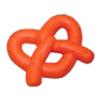 PETSTAGES Mini Rubber Pretzel Dog Toy