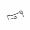 2 Pack 2-1/2" Zinc Gate Hooks and Eyes