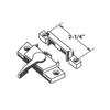 PRIME-LINE PRODUCTS White Vinyl Double Hinge Sash Lock