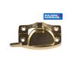 BUILDER'S HARDWARE Bright Brass Crescent Sash Lock