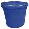 COUNTRY HARDWARE 20 Quart Berry Blue Transparent Flat Back Pail