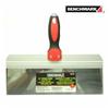 BENCHMARK 12" Stainless Steel Ergonomic Drywall Taping Knife