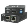 SIIG INC HDMI EXTENDER OVER 2 CAT5E W/IR VIA 2 CAT5E/6 CABLES