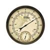 NATIONAL GEOGRAPHIC 14" Indoor/Outdoor Dial Thermometer, with Hygrometer