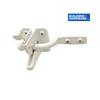 BUILDER'S HARDWARE 2" x 4" White Gate Latch