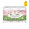 MAJESTA 12 Double Rolls 2 Ply Toilet Tissue