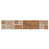 CERAMAX Tiles - "Pietra" Ceramic Wall Mosaic Tiles