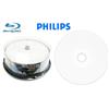 Philips Blu-ray BD-R 25GB 6X White Hub Inkjet Printable Cake Box 25 Pack (BR216B25F/27)