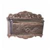 13" x 17" x 5-1/2" Antique Pewter Cast Aluminum Vienna Ranch Mailbox