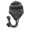 Mens Lined Fleece Jacquard Hat