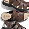 Retreat®/MD Men's Slide Leather Sandals