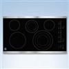 Kenmore Elite 36'' Glass-Touch Electric Cooktop - Stainless Steel