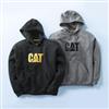 Cat® Trademark Logo Printed Hooded Workwear Sweatshirt