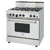 BlueStar™ Professional 36-in. 6-burner Natural Gas Range