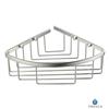 Fresca Single Corner Wire Basket - Brushed Nickel