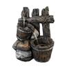 ANGELO DECOR Countryside Spilling Buckets Garden Fountain