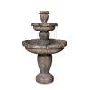 ANGELO DECOR Tiered Harmony Garden Fountain