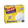 GLAD 30 Pack 24" x 28" Easy Tie Tall Garbage Bags