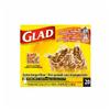 GLAD 20 Pack 31" x 42" Clear Lawn and Leaf Garbage Bags