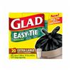 GLAD 20 Pack 31" x 42" Easy Tie Garbage Bags