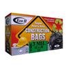 ECO II 15 Pack 42" x 48" 3 Mil Black Heavy Duty Garbage Bags