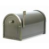 Architectural Mailboxes Bronze Coronado Post Mount Mailbox with Antique Bronze Accents