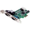 STARTECH 2PORT PCIE SERIAL ADAPTER CARD DUAL PORT SERIAL RS232 CARD