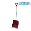 SNOW MOVER 14" Poly Blade with Metal Edge Snow Shovel