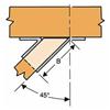 SIMPSON STRONG-TIE 2" x 6" 16 Gauge Left Skew Joist Hanger