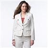 Jessica®/MD Linen-blend Suiting Blazer #32104
