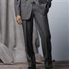 Protocol®/MD Solid-colour Flat-front Suit Pant